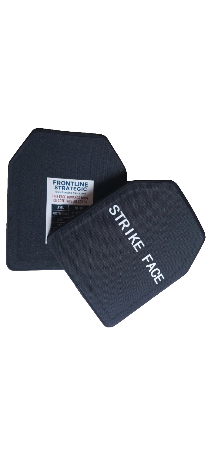 PLAQUE BALISTIQUE NIJ IV – FRONTLINE STRATEGIC X2