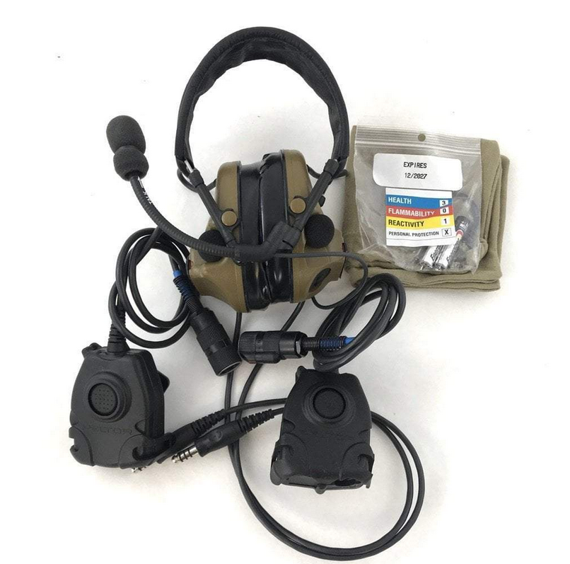 PELTOR™ COMTAC™ III ACH, Double COMM + DUAL-PTT