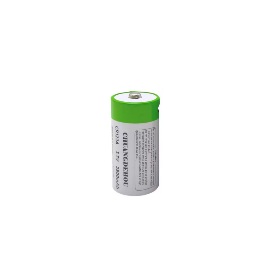 Batterie Rechargeable CR123A 3.7V 2800 mAh – Lithium-Ion USB-C
