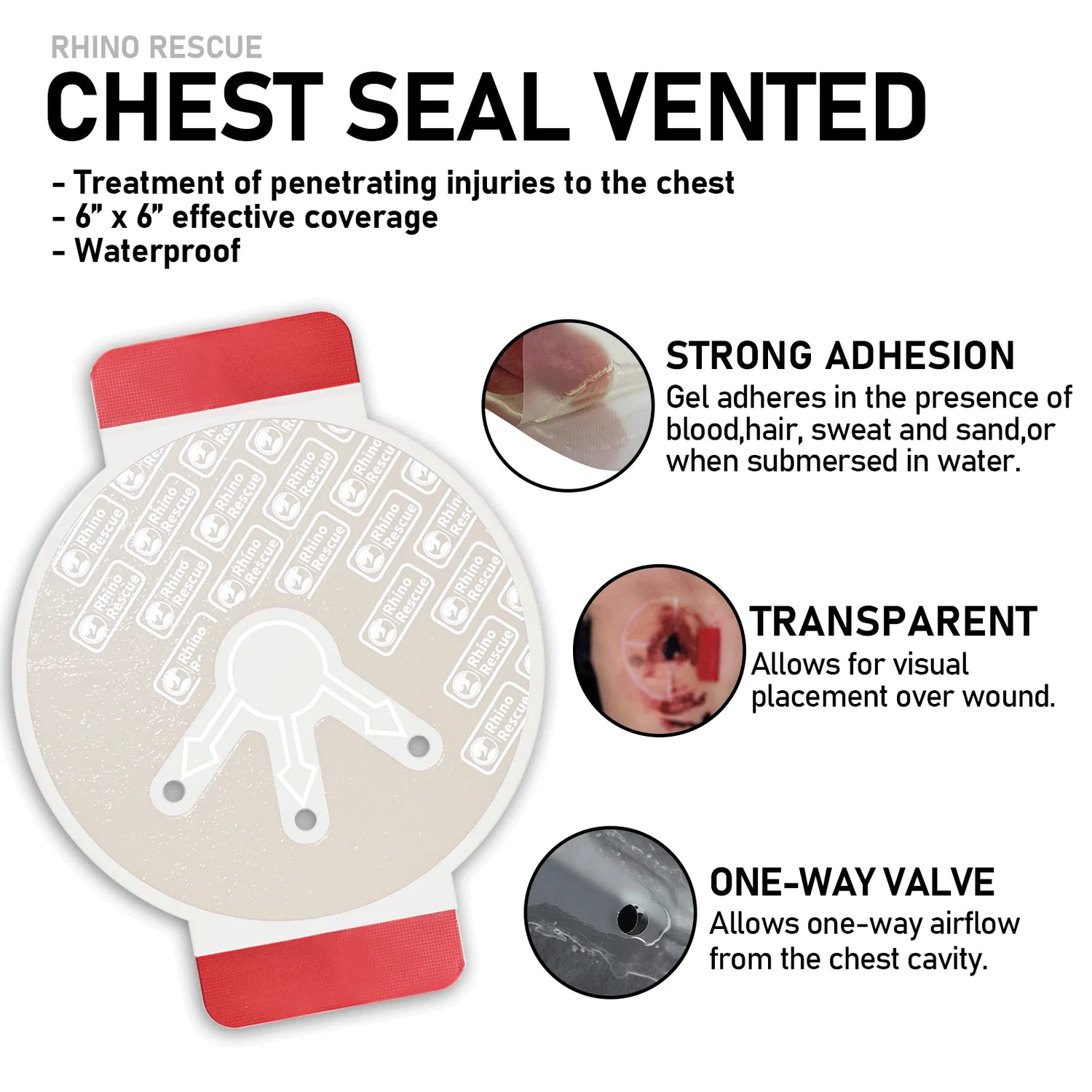 Pansement Thoracique CHEST SEAL